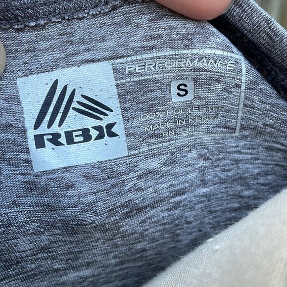 RBX Womens Grey Workout Short Sleeve T-shirt Women’s size Small - Picture 8 of 10
